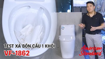 American Standard VF-1862 - Test xả Bồn cầu 1 khối Double Vortex - VUATHIETBI.COM