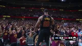 LeBron James' BUZZER BEATER to win game 5 vs Indiana Pacers!!