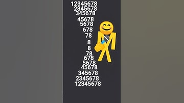 Thumbnail of 12345678 song challenge can you complete say in comment #viral #youtubeshorts #shorts #short