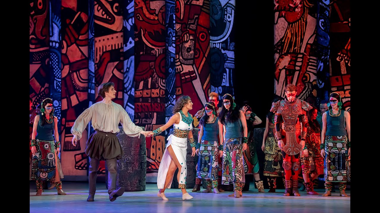 Мюзикл "Дочь Монтесумы" в Московском театре оперетты - YouTube