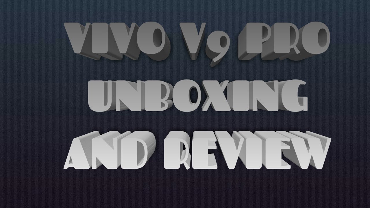 Vivo V9 unboxing🔥| review and first look