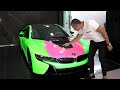 DOKUNDUKÇA RENK DEĞİŞTİREN ARABA | BMW - LAMBORGHİNİ - FERRARİ