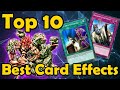 Top 10 Best Kinds of Card Effects in YuGiOh