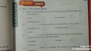 Class 4th|Chapter 4 : Personalizing Windows 7 (Part 3)