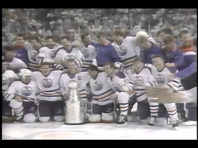 May 19, 1984 – The Edmonton Oilers won their first Stanley Cup, defeating  the Islanders in 5 games