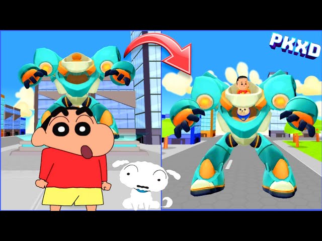 PK XD : Shinchan Got Mecha Robot in PK XD class=