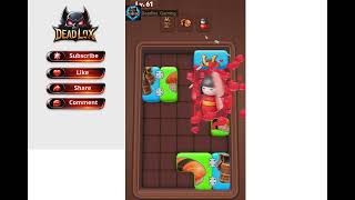 Block Reveal Level 61. Walkthrough Gameplay