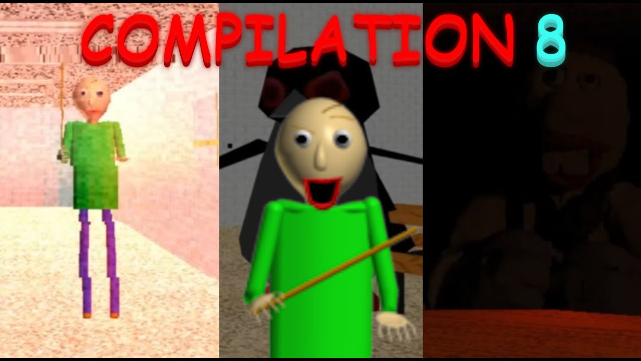 Playing 3 Baldi mods - Baldi's basics mods compilation #8 - YouTube