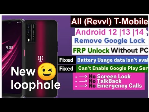 How To BYPASS The Google FRP Lock On All T Mobile Revvl Android 12 13 Without PC New Loophole 
