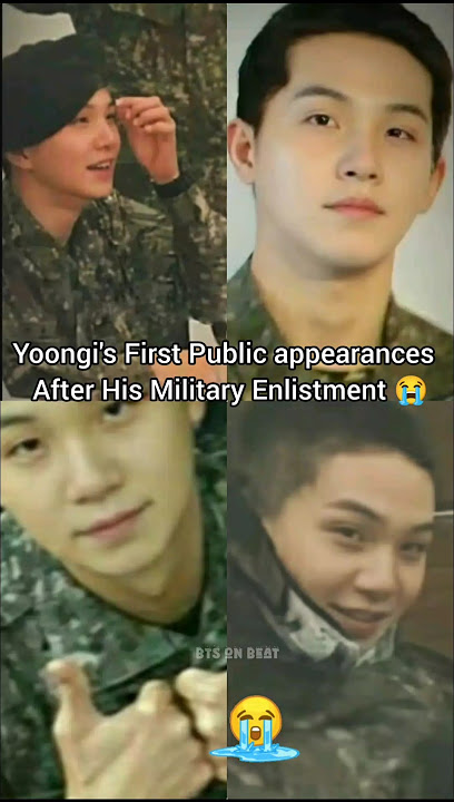 Yoongi's First Public appearances  After His Military Enlistment 😭 #suga #bts #fypviralシ