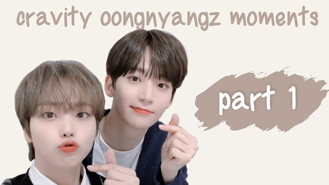cravity oongnyangz moments (jungmo x hyeongjun)