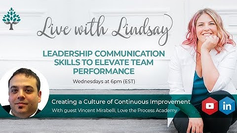 Creating a Culture of Continuous Improvement