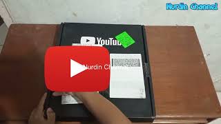 Unboxing Plakat Youtube Silver Play Bottom