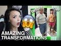 REACTING TO CRAZY WEIGHT LOSS TRANSFORMATIONS