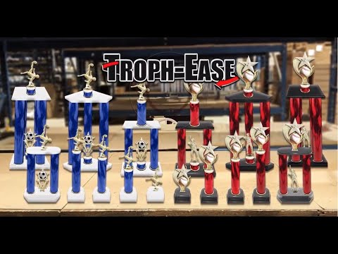 How to Build a Trophy. Making Trophies Sets. NEW Troph-Ease Awards.