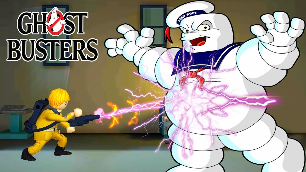 Ghost Hunters Cartoon Game For Children About The Battle Ghost - ghostbusters ghost hunter game roblox