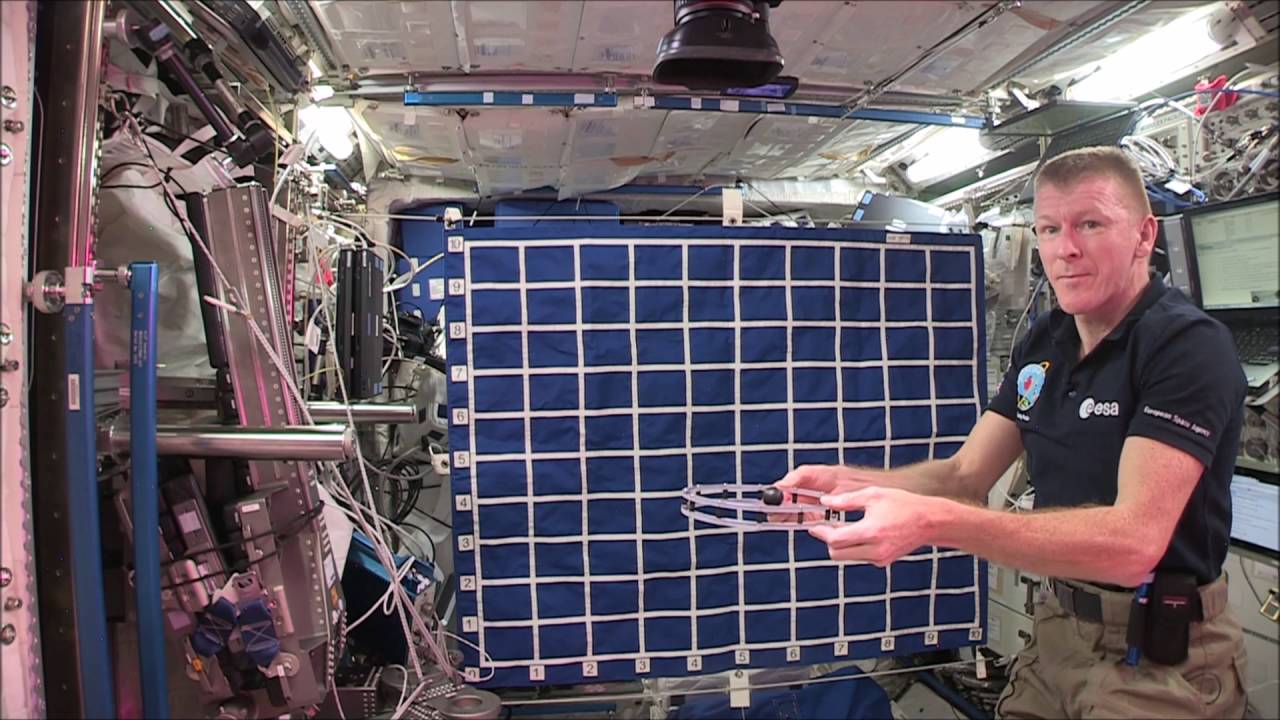 Astro Academy: Principia - Horizontal ball in hoop Tim holding