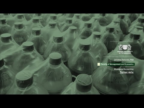CVP Analysis 11 - Sales mix