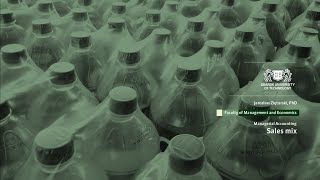 CVP Analysis 11 - Sales mix