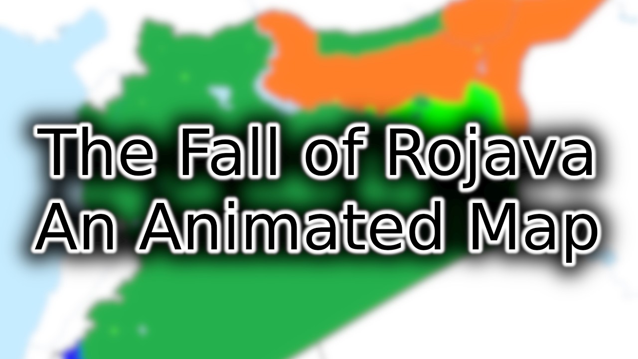 Rojava Fall Fall of Rojava - An Animated Map - YouTube