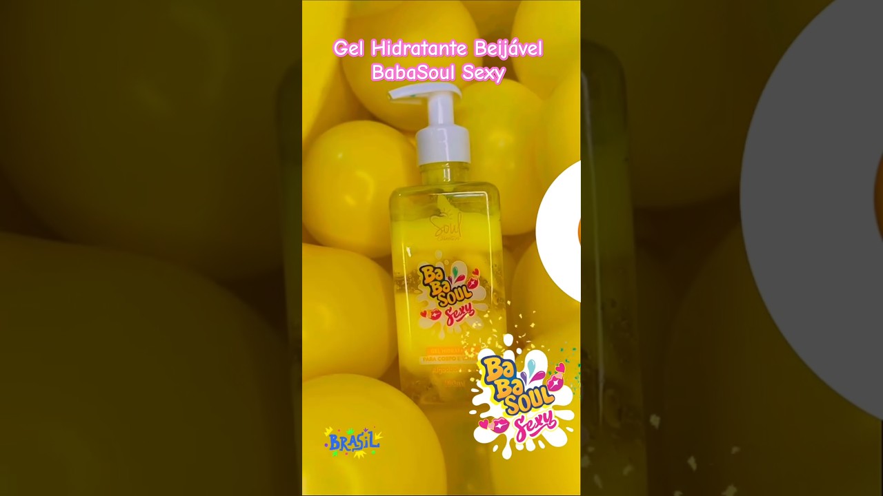 Gel Hidratante Beijável BabaSoul Sexy 