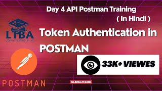 Day 4 API Manual Testing : Token authentication in Postman | generate token in web api in Hindi