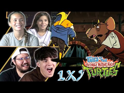 Tales of The Teenage Mutant Ninja Turtles REACTION!! | 1x9 "Splinter and April Fight a Goldfish"