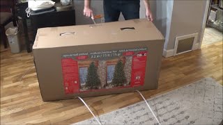 Costco 7.5' PreLit LED Christmas Tree Item# 2006005 (2020 Model) Assembly and Review