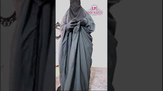 Jilbab a zip Umm Hafsa+ niqab ajustanle Umm Hafsa