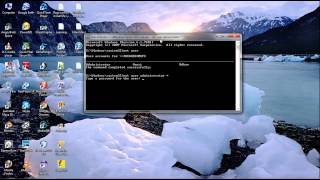 How to change administrator password using CMD