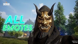 Undawn Games Emote Showcase: All Emotes in One Video screenshot 5