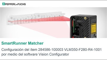 Dispositivo SmartRunner Matcher Extended y el software Vision Configurator