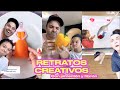 Retratos hechos con PIMENTÓN y FIBRÓN... Lifehacks de TIKTOK