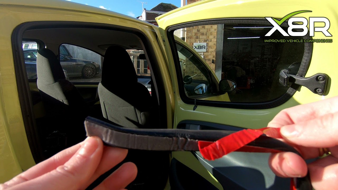 Toyota AYGO Peugeot 107 Citroen C1 Rear Door Seal Leak Fix Seal Kit Seals Install Guide