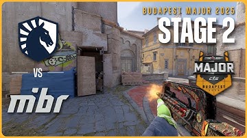 LOSER IS OUT! MIBR vs Team Liquid - HIGHLIGHTS - StarLadder Budapest Major 2025 - STAGE 2 | CS2