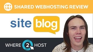 Siteblog Shared Web Hosting Review 2017