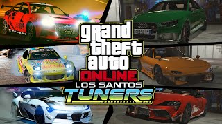 GTA 5 Online - LS Tuners DLC cars VS Real Life cars