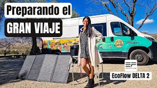 3 PROBLEMAS para COMENZAR el próximo VIAJE en Furgoneta Camper  | Probamos la EcoFlow DELTA 2