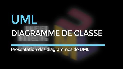 UML - Diagramme de classe
