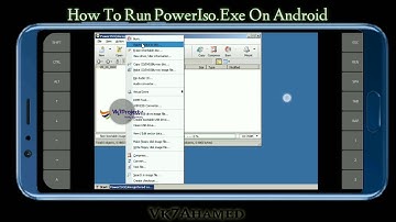 HowTo Run PowerIso.Exe On Android [2022] || Vk7projects || Exagear Windows emulator || PowerIso