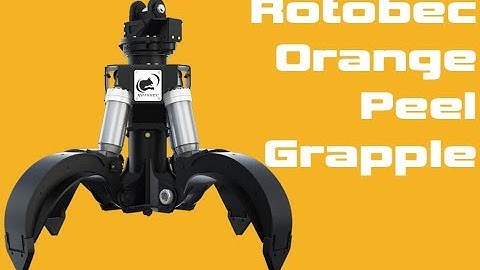 Rotobec Orange Peel Grapple