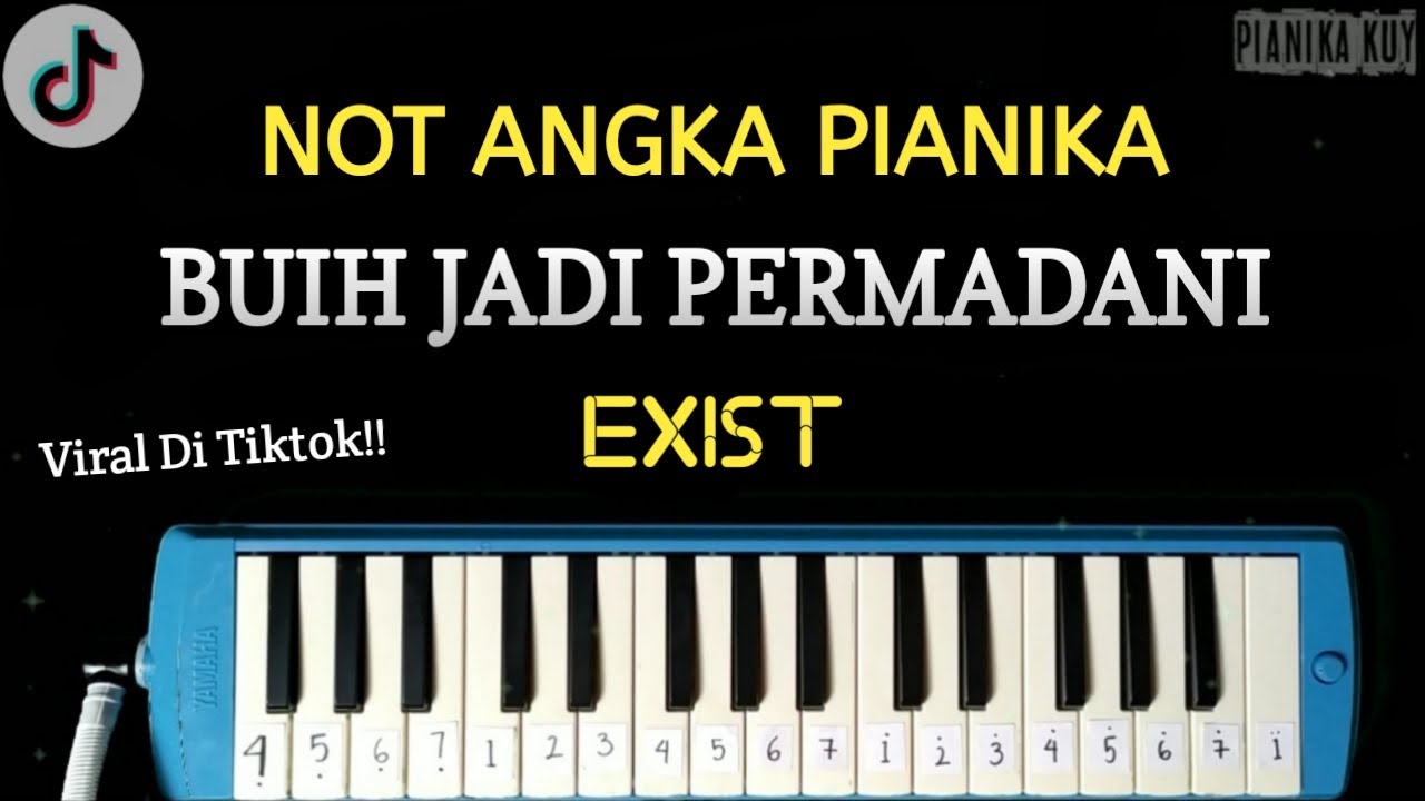 Chord pianika buih jadi permadani