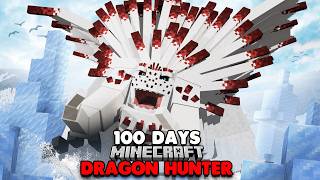 I Survived 100 Days as a DRAGON HUNTER in HOW TO TRAIN YOUR DRAGON in Hardcore Minecraft!