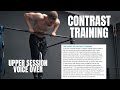 WEIGHTED COMPETITION PREP WORKOUT || VOICE OVER FULL WORKOUT