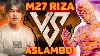 ASLAMBOI vs M27 RIZA KIM KUCHLI // TDM M24 // JANJAL BOʻLDI 😱 #pubgmobile #aslamboi #m27_riza