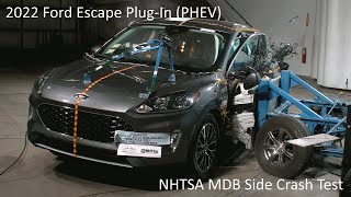 2022-2024 Ford Escape Plug-In (PHEV) NHTSA MDB Side Crash Test