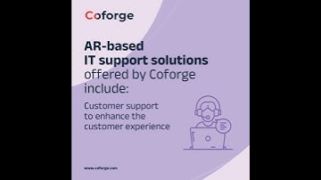 Coforge - Blog - The importance of AR-based IT support in field support operations