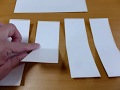牛乳パック工作 パッチンかえるの作り方The toy made from paper