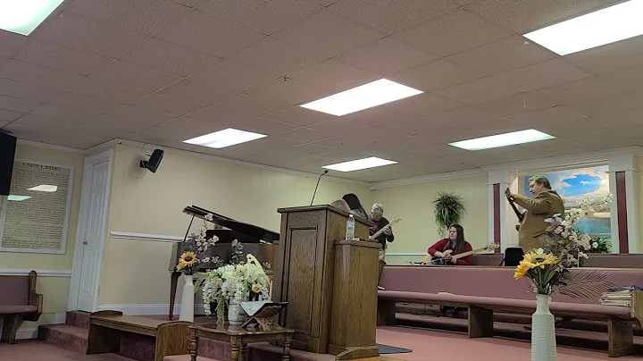 Bro. Richard Dehart preaching