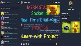 Real Time Chat App React Node Express Socket MERN STACK Create State and Register Page Handle #6